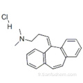 1-propanamine, 3- (5H-dibenzo [a, d] cycloheptène-5-ylidène) -N, N-diméthyl-, chlorhydrate (1: 1) CAS 6202-23-9